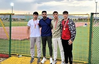 Erzincanlı Atletler Sivas'tan 3 birincilikle...