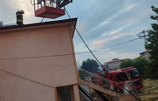 Erzincan’da Müstakil Evde Korkutan Yangın