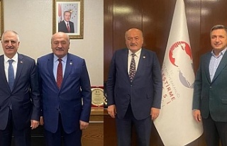 Milletvekili Karaman, Doğusan Fabrikası İçin Ankara’da...