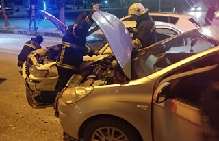 Cumhuriyet Mahallesi’nde Trafik Kazası