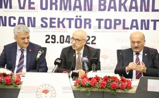 Bakan Prof. Dr. Vahit Kirişci, Erzincan Sektör Toplantısına Katıldı.