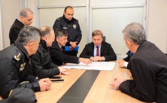 Yeni hastane etrafında oluşturulacak trafik düzenine ilişkin bilgilendirme yapıldı