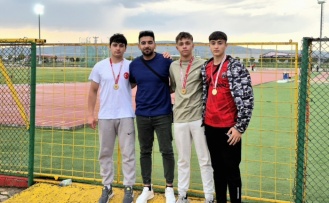 Erzincanlı Atletler Sivas'tan 3 birincilikle döndü