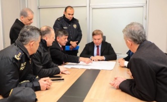 Yeni hastane etrafında oluşturulacak trafik düzenine ilişkin bilgilendirme yapıldı