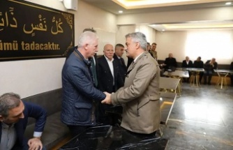 Vali Mehmet Makas, Gaziantep Valisi Davut Gül'ü Acılı Gününde Yalnız Bırakmadı