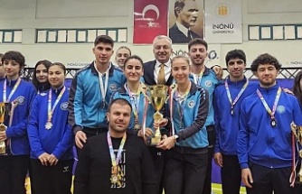 EBYÜ  9. kez namağlup olarak Türkiye şampiyonu oldu
