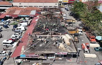 Buğday Meydanı’nda çalışmalar sürüyor