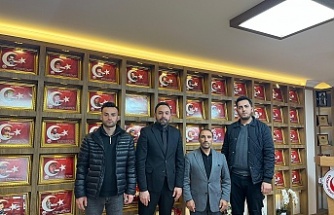 Zafer Partisi Şehit Aileleri Derneği'ni ziyaret etti
