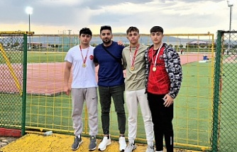 Erzincanlı Atletler Sivas'tan 3 birincilikle döndü