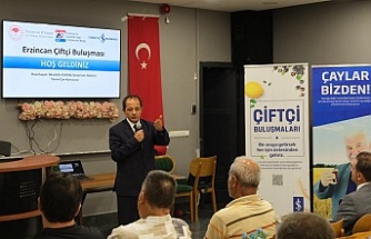 Erzincanlı yetiştiricilere eğitim verildi