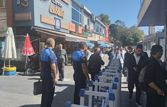 Erzincan'da Kaldırım İşgallerine Geçit Yok
