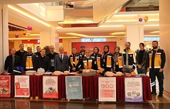 Acil Sağlık Hizmetleri Haftası'nda Erzincan'da OED Tanıtımı Yapıldı