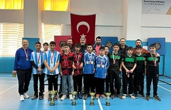 Erzincan’da Okul Sporları Dart Heyecanı Sona Erdi