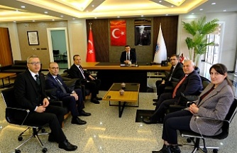 Gelir İdaresi Başkanlığı heyetinden Erzincan TSO’ya ziyaret