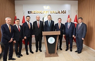 Bakan Bayraktar Erzincan’da