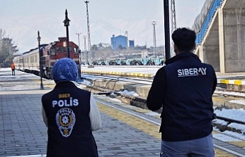 Erzincan’da Doğu Ekspresi Yolcularına Siber Suçlar Bilgilendirmesi