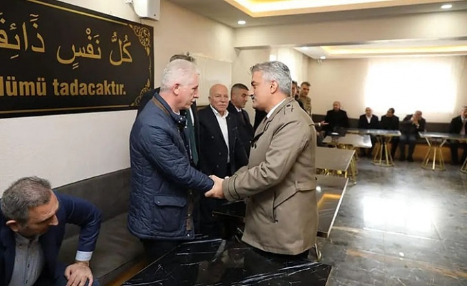 Vali Mehmet Makas, Gaziantep Valisi Davut Gül'ü Acılı Gününde Yalnız Bırakmadı