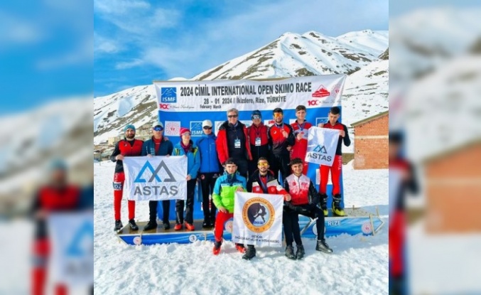 Dağ Kayağı Şampiyonasında Erzincan'dan Başarı