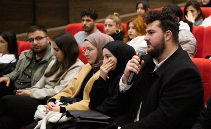 Öğrencilere eğitim programı verildi