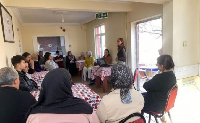 “Stres yönetimi, öfke kontrolü ve etkili iletişim” konularında eğitim verildi