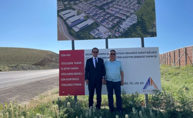 Erzincan’da dev yatırım incelendi