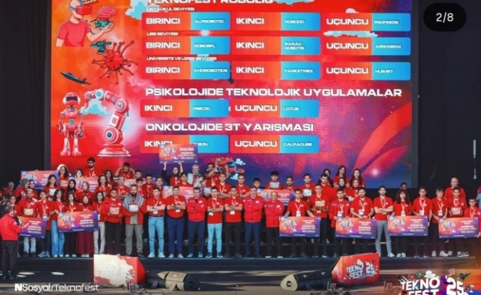 EBYÜ FARKETMEZ Takımı, TEKNOFEST 2025’te Türkiye İkincisi