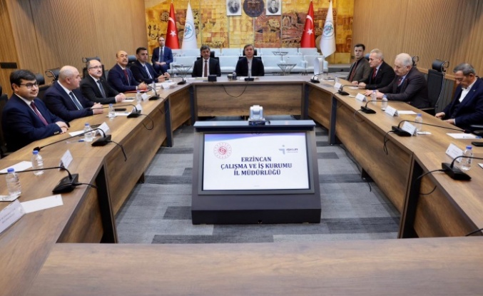 Erzincan’da İstihdam Masaya Yatırıldı