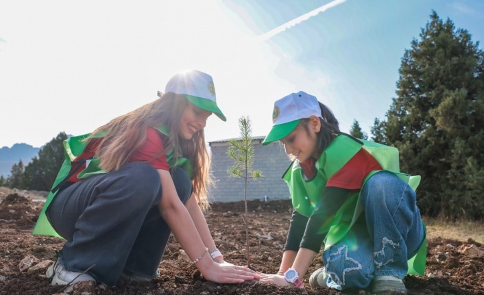 Erzincan’da 11 Kasım Milli Ağaçlandırma Günü’nde 14.000 Fidan Dikildi, Çevre Bilinci Pekişti