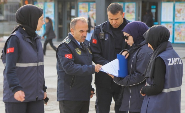 Erzincan’da Zabıta Ekiplerinden Market Denetimi