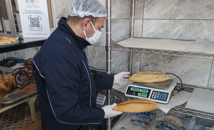 Erzincan'da Fırın Denetimleri Sürüyor: Hijyen ve Gramaj Kontrolü Yapıldı