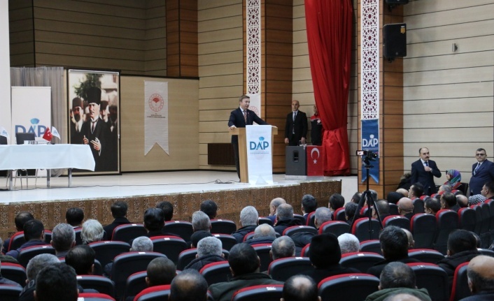 DAP’ın  Proje Yol Haritası Erzincan’da Anlatıldı