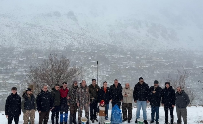 Kemaliye’de Yaban Hayatı İçin Kış Seferberliği