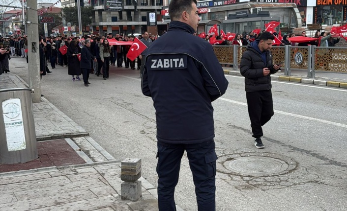 "Bayrak Yürüyüşü" etkinliğine destek