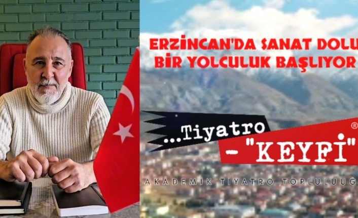 Tiyatro Keyfi Atölyeleri 2 Mayıs’ta Erzincan’da Başlıyor